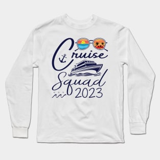 Cruise Squad Birthday Party Tee Cruise Squad 2023 Long Sleeve T-Shirt